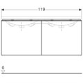 Geberit Acanto Шкафчик для двойной раковины 1190 x 535 x 476 мм, фронтальная часть: лавовое стекло корпус: лавовый матовый — лакированный 500.613.JK.2 500.613.JK.2 - фото 203877 Geberit Acanto Шкафчик для двойной раковины 1190 x 535 x 476 мм, фронтальная часть: лавовое стекло корпус: лавовый матовый — лакированный 500.613.JK.2 500.613.JK.2 - фото 203877
