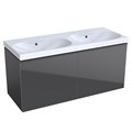 Geberit Acanto Шкафчик для двойной раковины 1190 x 535 x 476 мм, фронтальная часть: лавовое стекло корпус: лавовый матовый — лакированный 500.613.JK.2 500.613.JK.2 - фото 203882 Geberit Acanto Шкафчик для двойной раковины 1190 x 535 x 476 мм, фронтальная часть: лавовое стекло корпус: лавовый матовый — лакированный 500.613.JK.2 500.613.JK.2 - фото 203882