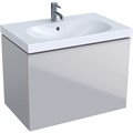 Geberit Acanto Шкафчик под раковину 740 x 535 x 476 мм, фронтальная часть: песчаное стекло корпус: песчаный матовый — лакированный 500.611.JL.2 500.611.JL.2 - фото 203921