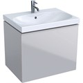 Geberit Acanto Шкафчик под раковину 640 x 535 x 476 мм, фронтальная часть: песчаное стекло корпус: песчаный матовый — лакированный 500.610.JL.2 500.610.JL.2 - фото 203945