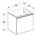 Geberit Acanto Шкафчик под раковину 595 x 535 x 476 мм, фронтальная часть: лавовое стекло корпус: лавовый матовый — лакированный 500.609.JK.2 500.609.JK.2 - фото 203979 Geberit Acanto Шкафчик под раковину 595 x 535 x 476 мм, фронтальная часть: лавовое стекло корпус: лавовый матовый — лакированный 500.609.JK.2 500.609.JK.2 - фото 203979