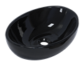 Умывальник накладной Sanita "Ринго Cut" (Черный) 53 см УП RNGSLWB02C