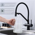 Смеситель Splenka для кухни со съемным гибким изливом, с магнитным фиксатором излива, с подключением фильтра питьевой воды (S70.62.06) S70.62.06