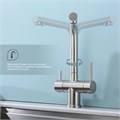 Смеситель Splenka для кухни с подключением к фильтру питьевой воды (S70.61.05) S70.61.05
