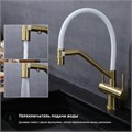 Смеситель Splenka для кухни со съемным гибким изливом, с магнитным фиксатором излива, с подключением фильтра питьевой воды (S70.62.03) S70.62.03
