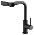 Смеситель для кухни BELZ выдвижной черный (B74811-7) B74811-7