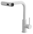 Смеситель для кухни BELZ выдвижной Белый (B74811-8) B74811-8