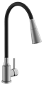 Смеситель для кухни BELZ гибкий Сатин (B74809-1) B74809-1