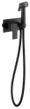Смеситель BELZ с гигиенической лейкой черный (B55808-7) B55808-7