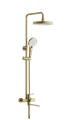 Душевая система BELZ брашированное золото (PVD-покрытие) (B24812-5) B24812-5