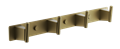 Планка с 4-мя крючками BELZ брашированное золото (B91315-4) B91315-4