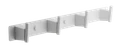 Планка с 4-мя крючками BELZ белый (B91515-4) B91515-4