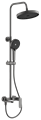 Душевая система BELZ оружейная сталь (B24713-3) B24713-3