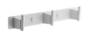 Планка с 3-мя крючками BELZ белый (B91515-3) B91515-3