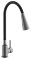 Смеситель для кухни BELZ гибкий оружейная сталь (B74810-3) B74810-3