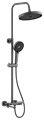 Душевая система BELZ оружейная сталь (B25713-3) B25713-3 - фото 208365