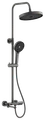 Душевая система BELZ оружейная сталь (B25713-3) B25713-3