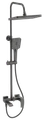 Душевая система BELZ оружейная сталь (B24507-3) B24507-3
