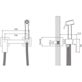 Смеситель BELZ с гигиенической лейкой черный (B55806-7) B55806-7 - фото 208867 Смеситель BELZ с гигиенической лейкой черный (B55806-7) B55806-7 - фото 208867
