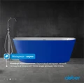 Акриловая ванна ABBER AB9216-1.7DB синяя AB9216-1.7DB