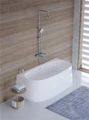 Акриловая ванна пристенная CEZARES CZR-LUX-WALL-170-80-58 CZR-LUX-WALL-170-80-58