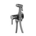 Смеситель Raglo с гигиеническим душем встраиваемый, графит (R20.54.09) R20.54.09