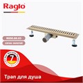 Душевой трап Raglo 600мм, нержавеющая сталь, сатин золотой (R650.60.03) R650.60.03