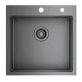 Кухонная мойка Raglo R700.5050.09 из стали в базу от 50см, графит R700.5050.09