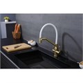 Смеситель Raglo для кухни со съемным гибким изливом, с магнитным фиксатором излива, с подключением фильтра питьевой воды (R81.62.03) R81.62.03