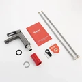Смеситель Raglo R51.10.09 для раковины  монолитный, графит R51.10.09