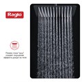 Тропический душ Raglo 300*300мм (нерж) графит (R451.55.09) R451.55.09