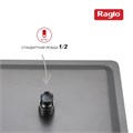Тропический душ Raglo 300*300мм (нерж) графит (R451.55.09) R451.55.09