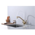 Смеситель Raglo для кухни со съемным гибким изливом, с магнитным фиксатором излива, с подключением фильтра питьевой воды (R80.62.03) R80.62.03