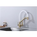 Смеситель Raglo для кухни со съемным гибким изливом, с магнитным фиксатором излива, с подключением фильтра питьевой воды (R80.62.03) R80.62.03