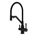 Смеситель Raglo для кухни со съемным гибким изливом, с магнитным фиксатором излива, с подключением фильтра питьевой воды (R81.62.06) R81.62.06 Смеситель Raglo для кухни со съемным гибким изливом, с магнитным фиксатором излива, с подключением фильтра питьевой воды (R81.62.06) R81.62.06