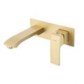Смеситель Raglo для раковины встраиваемый монолитный, сатин золотой (R01.11.03) R01.11.03 Смеситель Raglo для раковины встраиваемый монолитный, сатин золотой (R01.11.03) R01.11.03