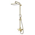 Душевая система Raglo для ванны и душа излив поворотный 15 см, золото (R50.24.23) R50.24.23