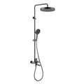 Душевая система Raglo для ванны и душа излив поворотный 20 см, графит (R07.24.09) R07.24.09
