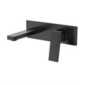 Смеситель Raglo для раковины встраиваемый монолитный, черный (R30.11.06) R30.11.06