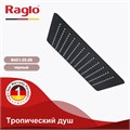 Тропический душ Raglo 300*300мм (нерж) черный (R451.55.06) R451.55.06