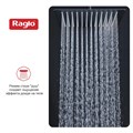 Тропический душ Raglo 300*300мм (нерж) черный (R451.55.06) R451.55.06