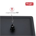 Тропический душ Raglo 300*300мм (нерж) черный (R451.55.06) R451.55.06