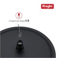 Тропический душ Raglo ?300мм (нерж) черный (R451.56.06) R451.56.06