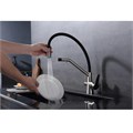 Смеситель Raglo для кухни со съемным гибким изливом, с магнитным фиксатором излива, с подключением фильтра питьевой воды (R80.62.05) R80.62.05