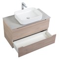 Тумба со столешницей подвесная BelBagno ETNA 100 Rovere Grigio 195241