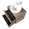 Тумба со столешницей и накладной раковиной подвесная BelBagno KRAFT 60 Pino Pasadena 194853
