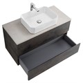 Тумба со столешницей под накладную раковину подвесная CEZARES MOLVENO 46 100 Ossido 190546