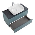 Тумба со столешницей подвесная BelBagno KRAFT 80 Голубой Матовый, столешница KEP-80-MNO 204903 Тумба со столешницей подвесная BelBagno KRAFT 80 Голубой Матовый, столешница KEP-80-MNO 204903