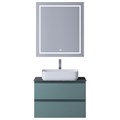Тумба со столешницей подвесная BelBagno KRAFT 60 Голубой Матовый, столешница KEP-60-GRN 204711 Тумба со столешницей подвесная BelBagno KRAFT 60 Голубой Матовый, столешница KEP-60-GRN 204711