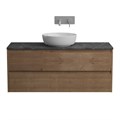 Тумба со столешницей подвесная BelBagno KRAFT 120 Rovere Tabacco, без отверстия под смеситель 202772 Тумба со столешницей подвесная BelBagno KRAFT 120 Rovere Tabacco, без отверстия под смеситель 202772